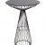 Cocktail Table – Black Wire Round