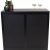 Bar, Black Rattan