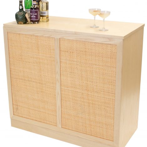 Bar, Natural Rattan