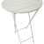 Cocktail Table, All White, Round Top