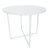 Side Table – White, Round, White Top