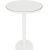 Cocktail Table – Luxe Haven – Round – White Frame – White Top